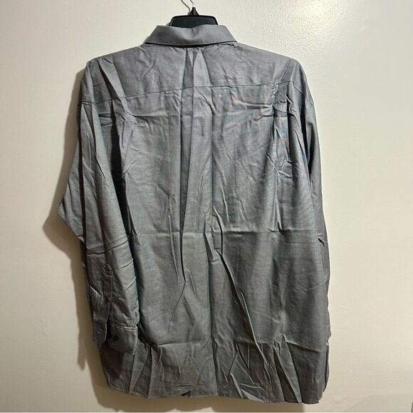 Kenneth Cole Gray Casual Button Down Shirt (635) - Picture 4 of 4